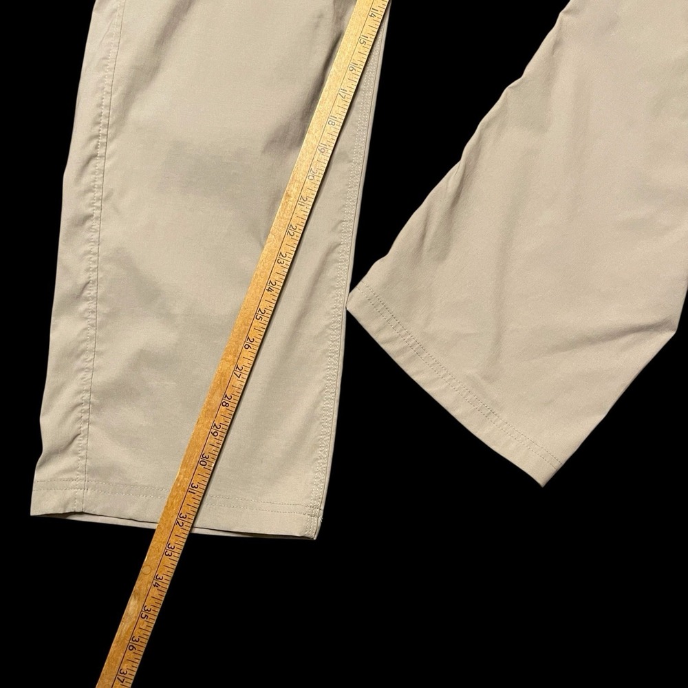 Duluth Trading‎ Flex Dry On The Fly Pants Mens 38x32 Relaxed Fit Beige Stretch - Picture 5 of 7